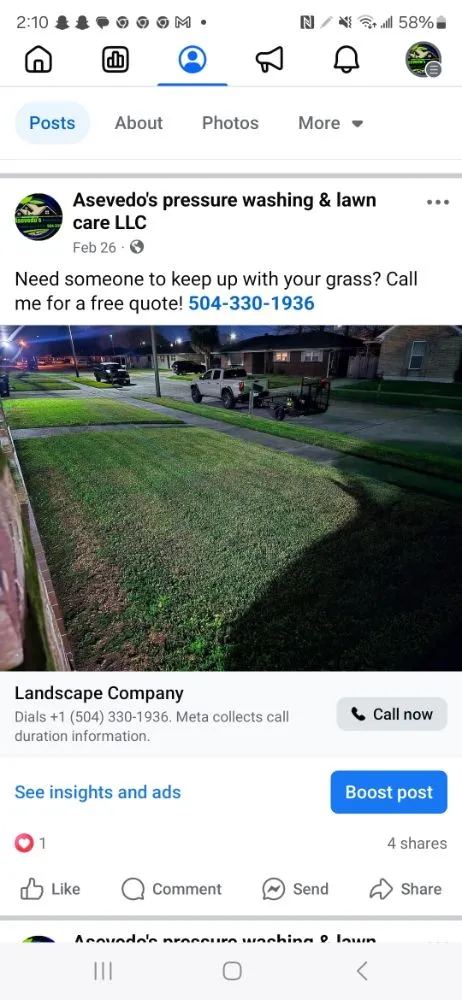 Local residential landscaping for year-round maintenance in Meraux, LA by Asevedo's pressure washing & lawn care