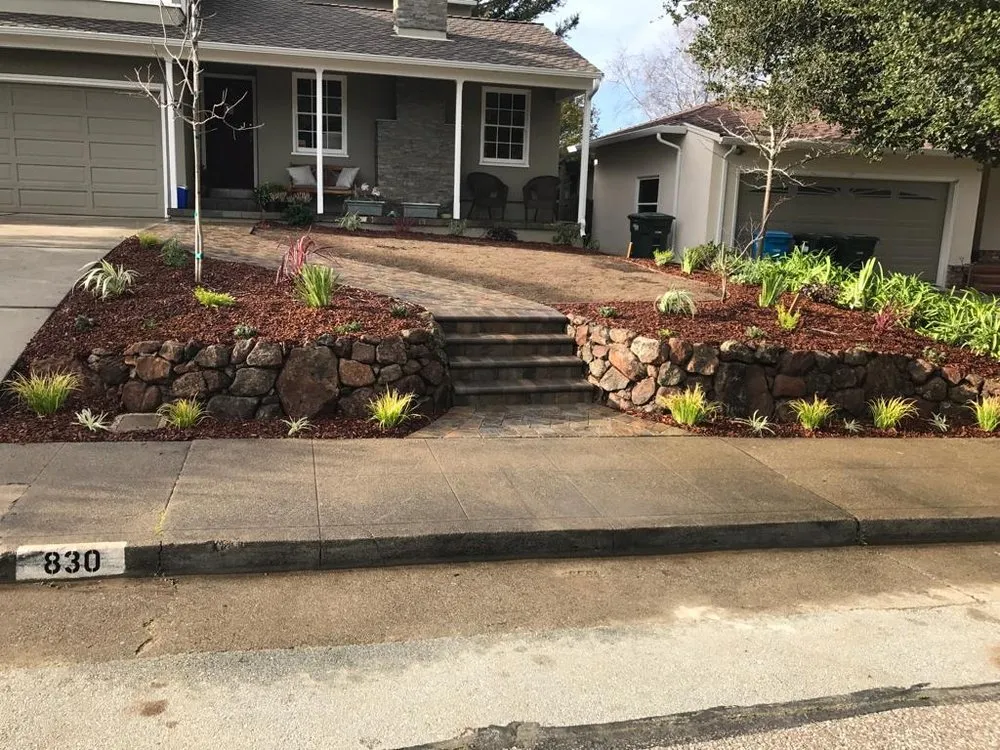 Local landscape installation in Belmont, CA - ASG Complete Landscape & Maintenance