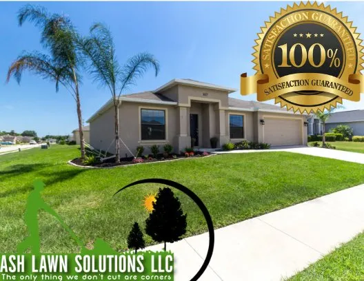 Affordable landscape design in Lakeland, FL by Ash Lawn Solutions