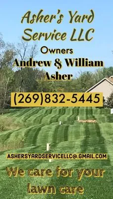 Asher’s Yard Service Logo