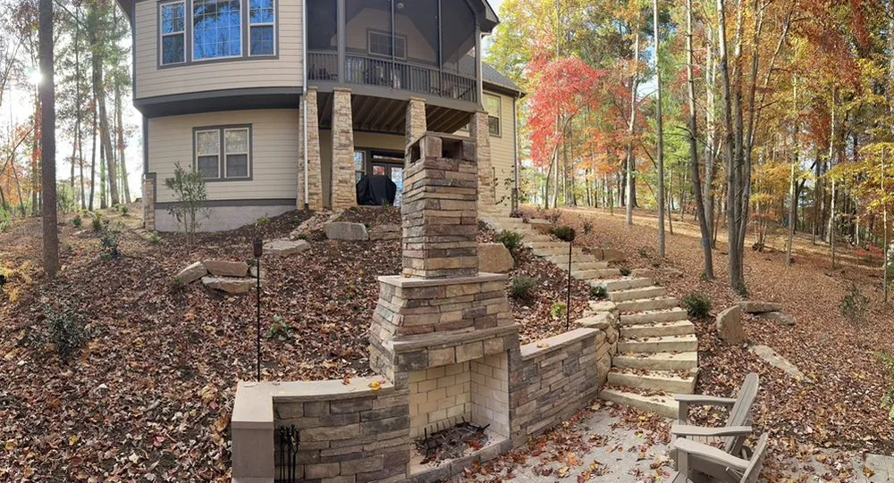 Top-rated yard maintenance with custom design across Mills River, NC - Asheville Landscapes