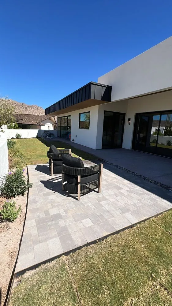 Custom garden landscaping for outdoor upgrades in Queen Creek, AZ by Ashfer Landscaping