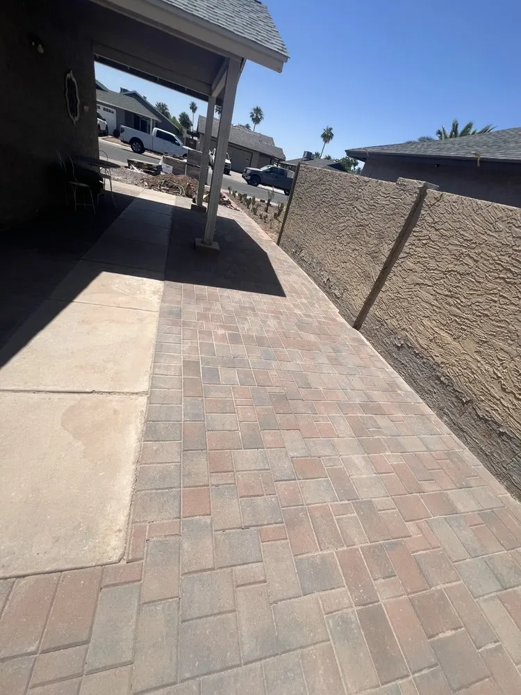 Custom yard cleanup service for year-round maintenance in Queen Creek, AZ by Ashfer Landscaping