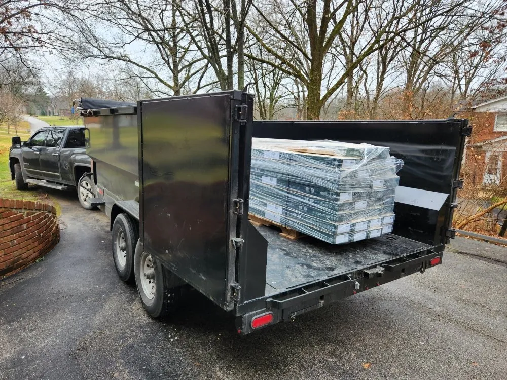 Custom garden landscaping in St Louis, MO by Ashlock Removal Service