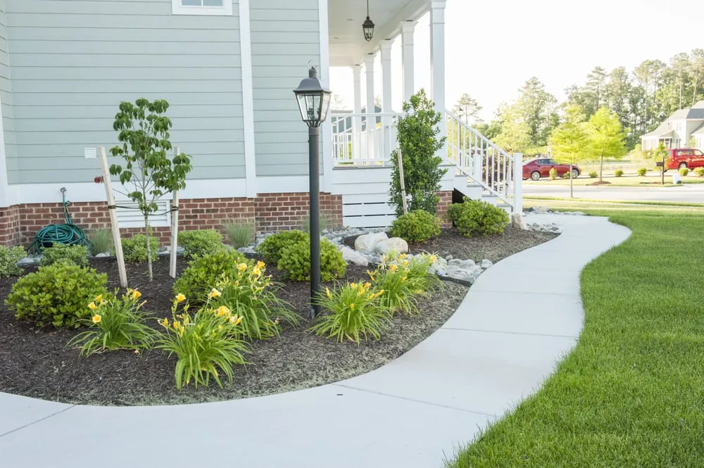 Professional landscape design in Virginia Beach, VA by Ashton Landscaping Inc.