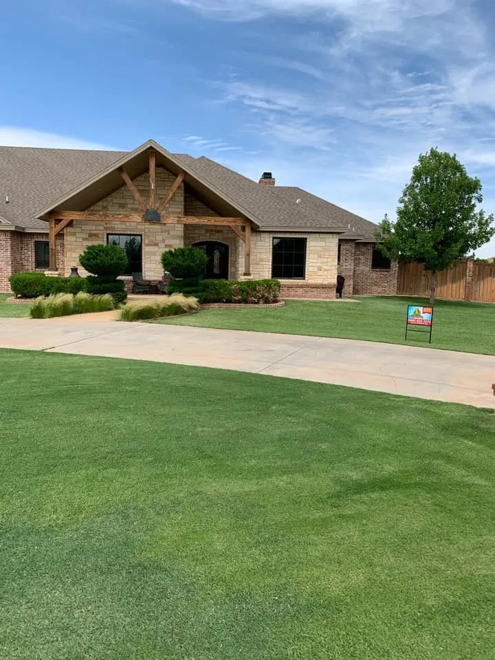 Top-rated residential landscaping in Lubbock, TX by Ashton Walden Turf Services
