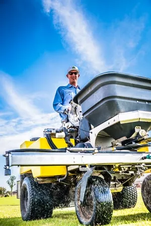 Professional yard maintenance in Lubbock, TX by Ashton Walden Turf Services