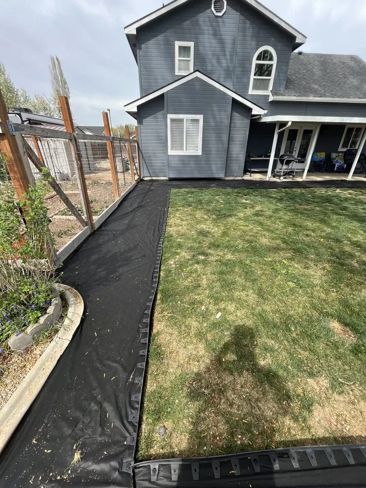 Professional lawn mowing service with custom design in Caldwell, ID by Ashton’s Lawnscaping
