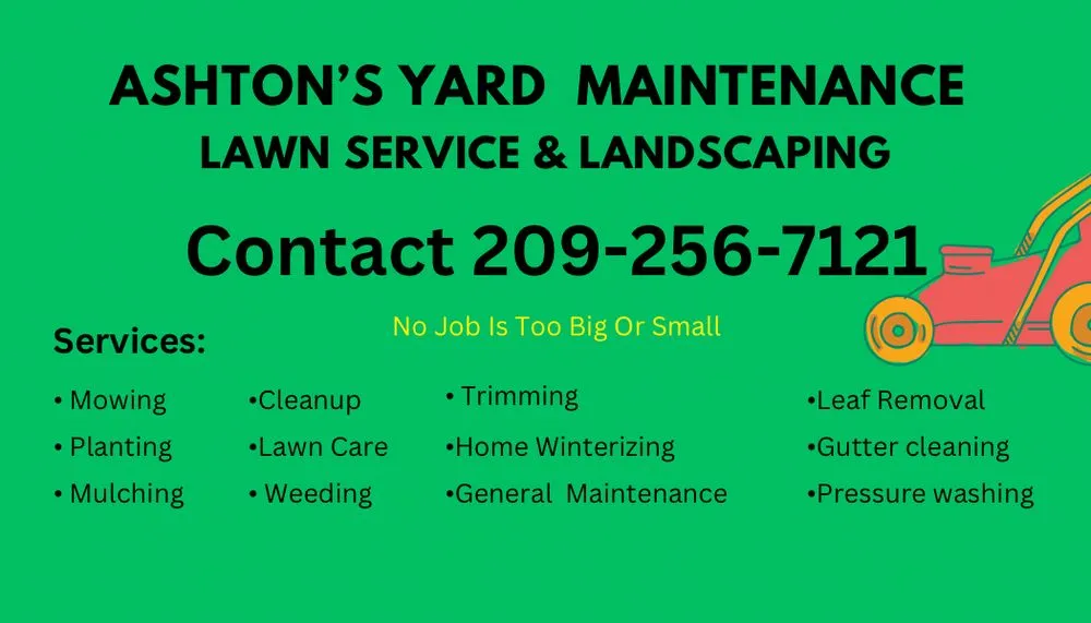 Expert yard cleanup service for residential properties across Valley Springs, CA - Ashtons Yard Maintenance