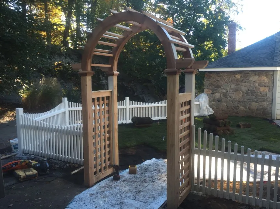 Custom landscape installation for year-round maintenance in New Milford, CT by Ashwood Property Care