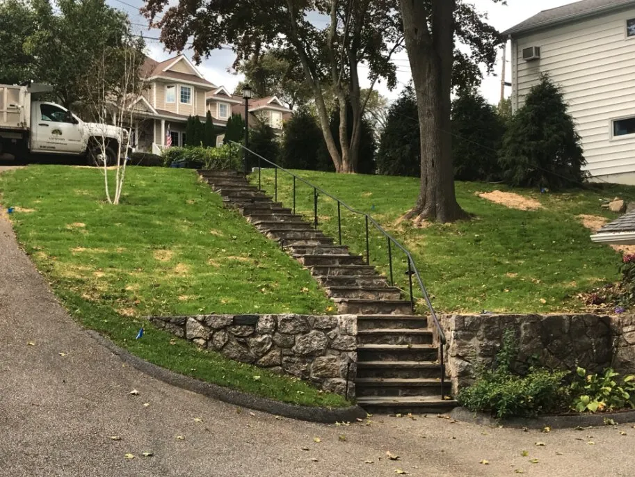 Custom outdoor landscaping in New Milford, CT by Ashwood Property Care