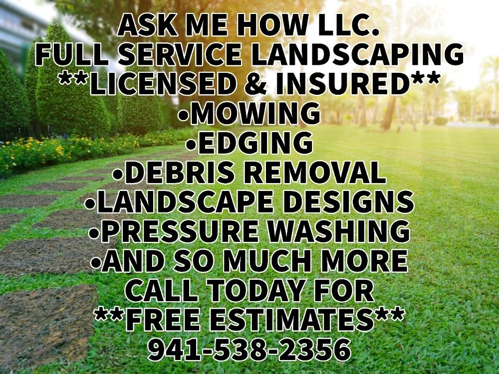 Affordable yard cleanup service in Bradenton, FL by Ask Me How