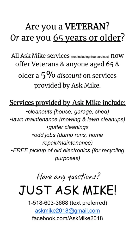 Top-rated yard maintenance in Saugerties, NY by Ask Mike