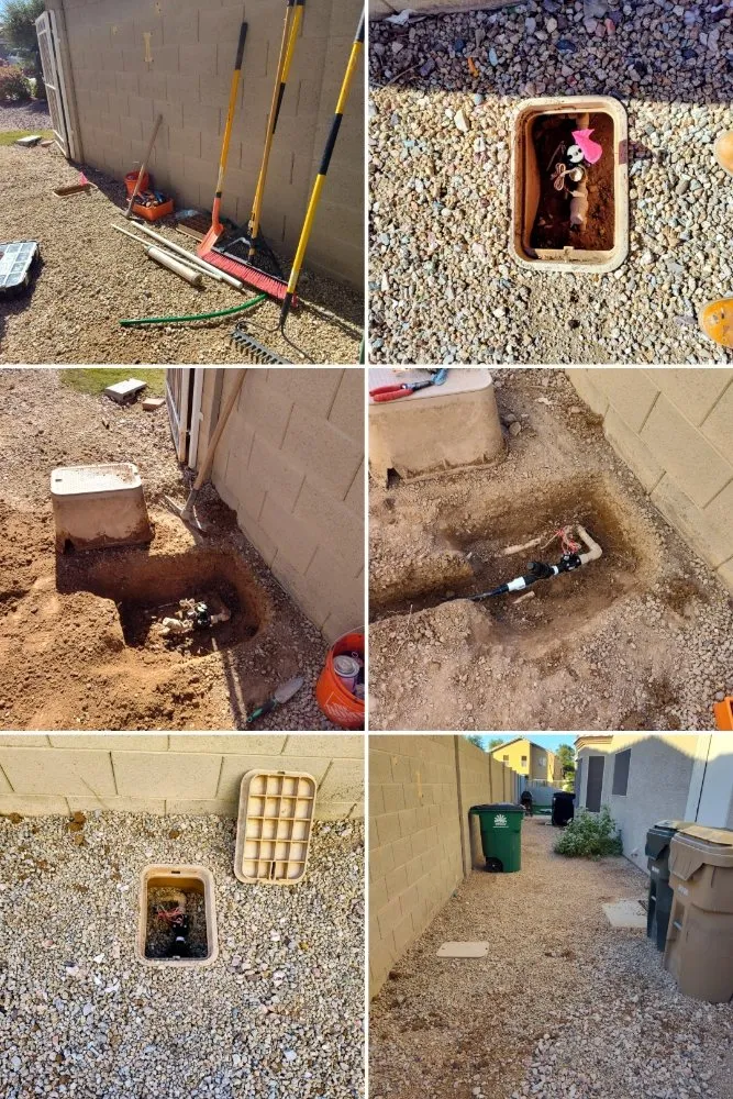 Custom outdoor landscaping in Surprise, AZ by ASM IRRIGATION