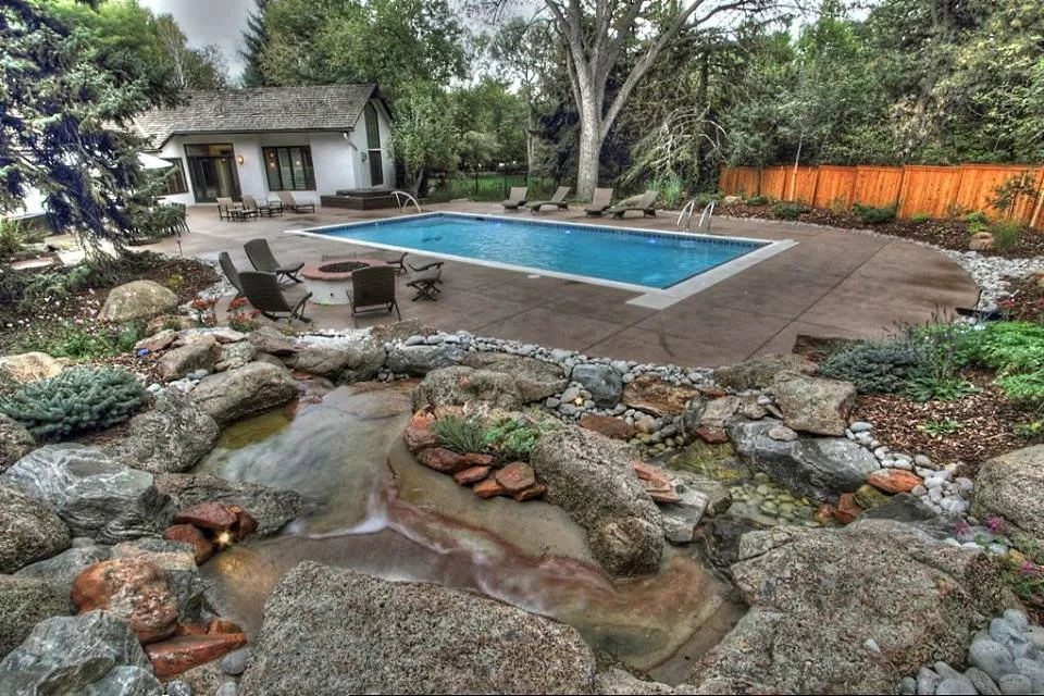 Custom landscape design in Centennial, CO by Aspen Falls Landscape and construction