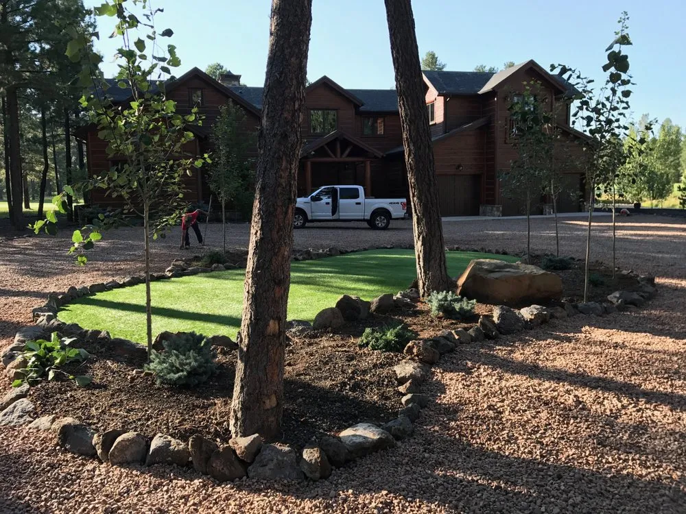 Expert landscape design for year-round maintenance across Show Low, AZ - Aspen Landscape Creations