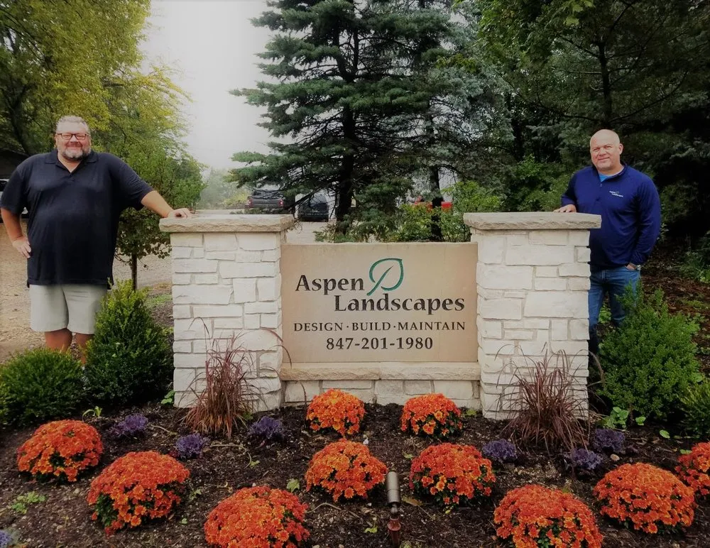 Expert landscape installation in Grayslake, IL by Aspen Landscapes