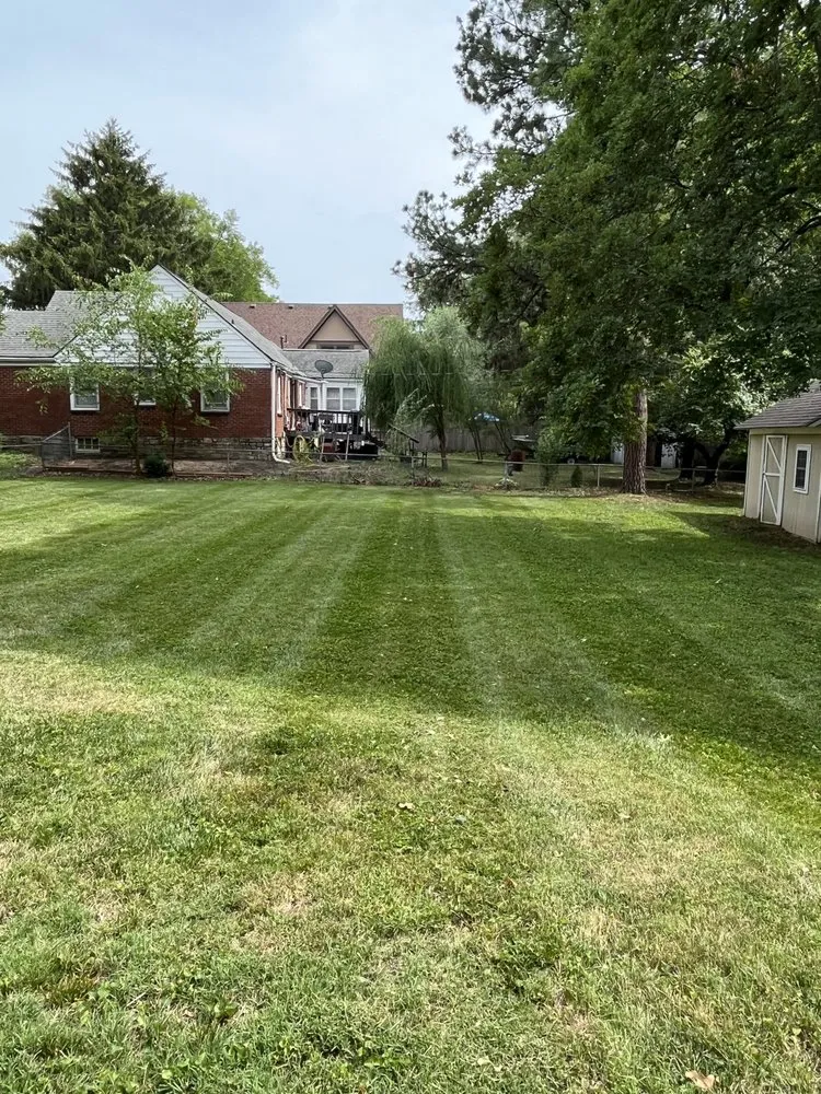 Professional lawn care service for residential properties in Kansas City, KS by Aspen Landscaping