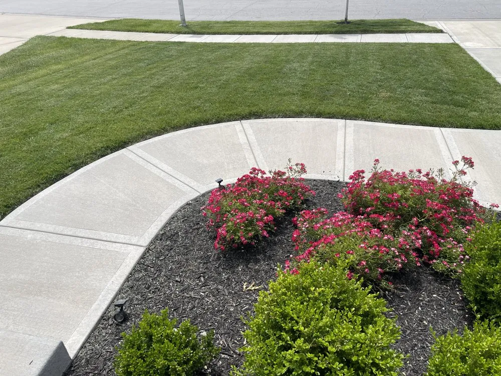 Custom landscape design in Olathe, KS by Aspen Lawn & Pest Control