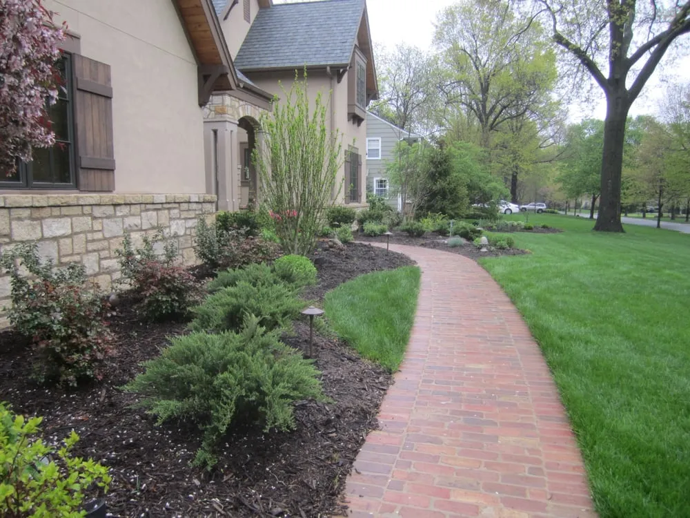 Professional outdoor landscaping in Olathe, KS by Aspen Lawn & Pest Control