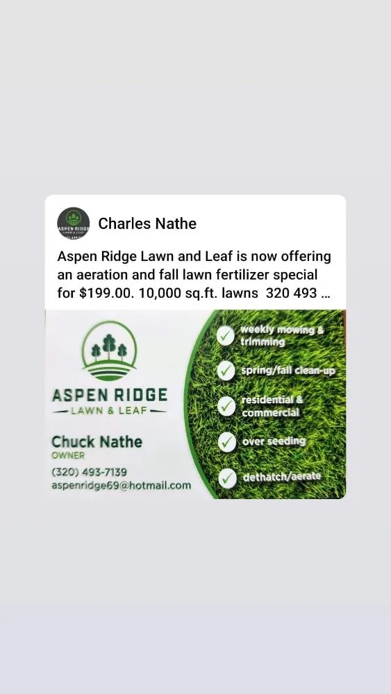 Professional landscape design experts serving St. Cloud, MN - ASPEN RIDGE LAWN & LEAF SERVICE
