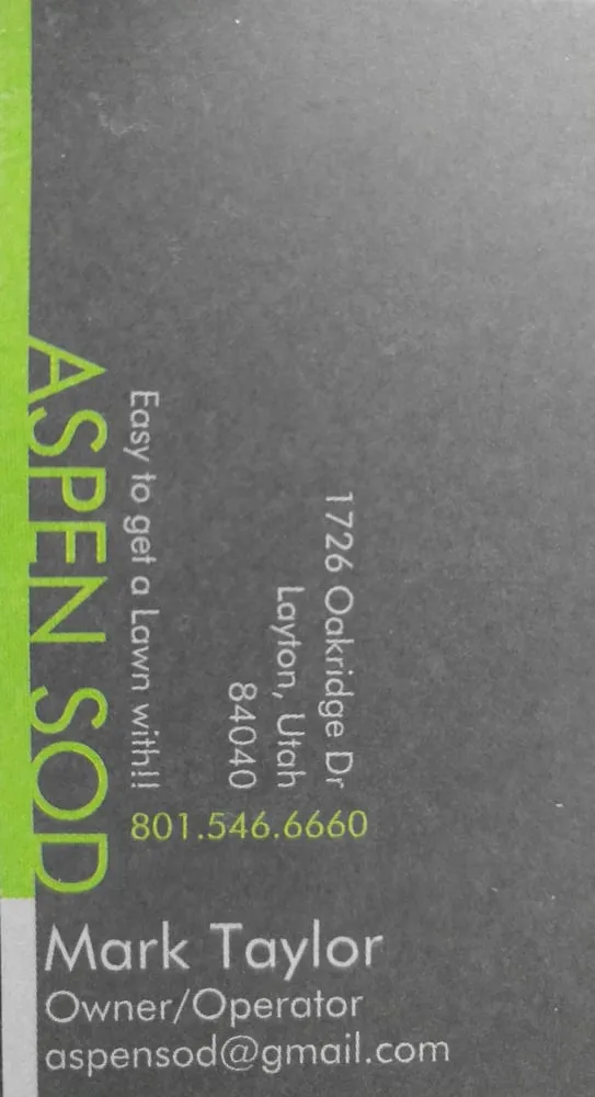 Professional landscaping services for outdoor upgrades across Layton, UT - Aspen Sod