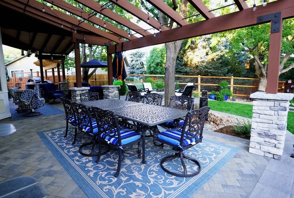 Affordable lawn mowing service with custom design in Parker, CO by Aspenwood Landscape