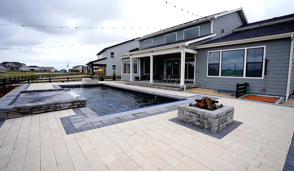 Affordable landscape design in Greenwood Village, CO by Aspenwood Pools & Spas