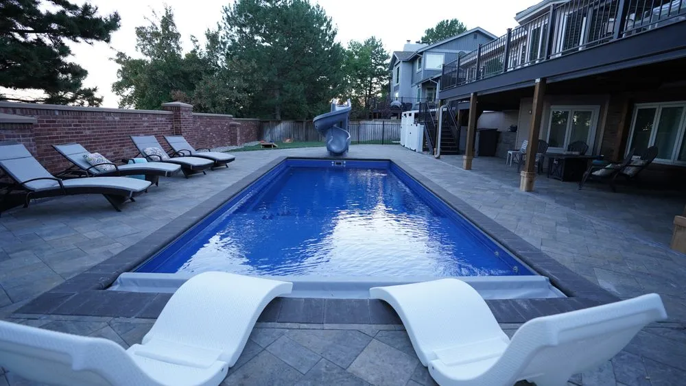 Reliable yard cleanup service with custom design in Greenwood Village, CO by Aspenwood Pools & Spas