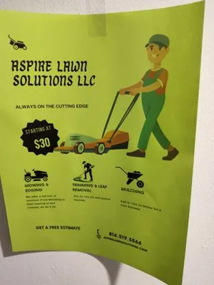 Aspire Lawn Solutions Logo