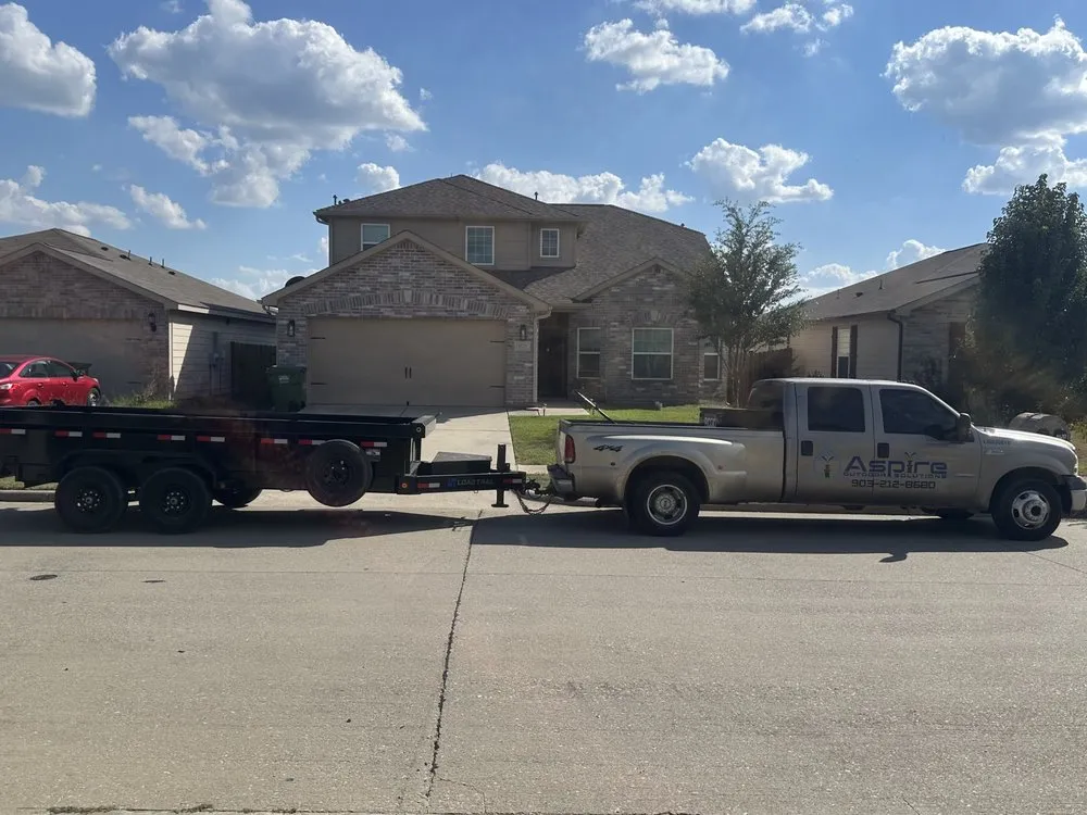 Top-rated outdoor landscaping in Howe, TX by Aspire Outdoor Solutions