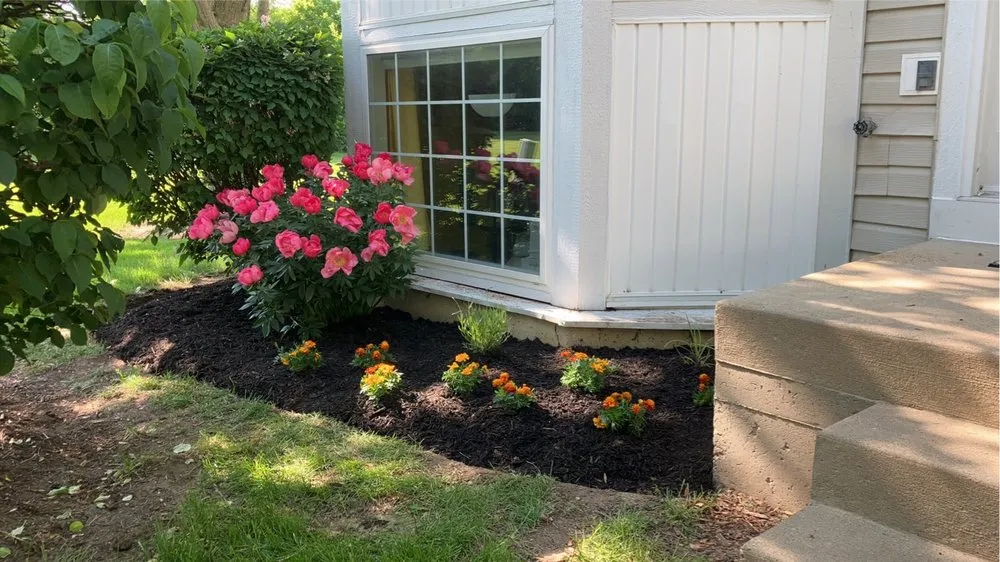 Professional landscape installation with custom design across North Aurora, IL - ASR Creative Flower Bed Specialist