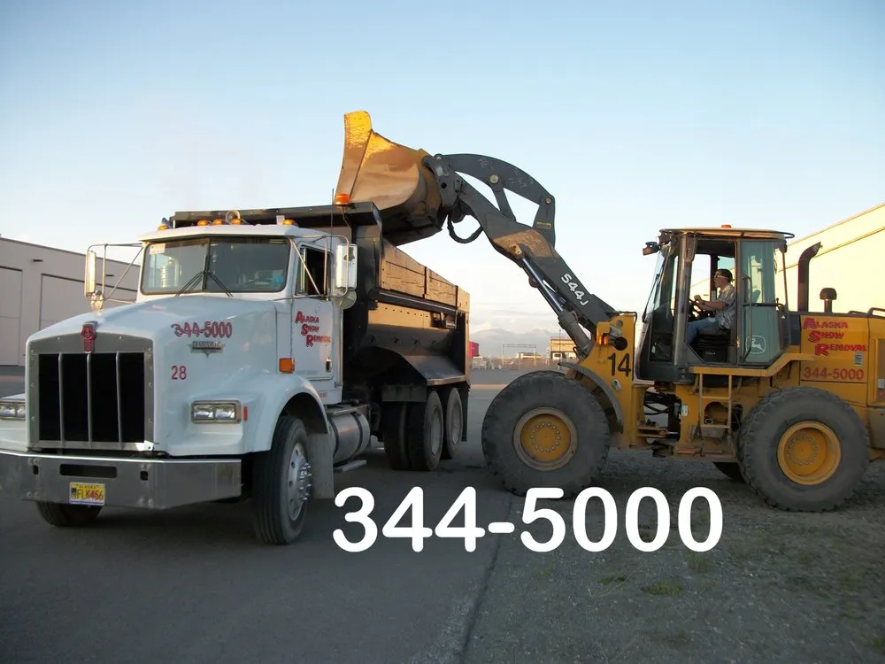 Custom landscape installation in Anchorage, AK by ASR Service