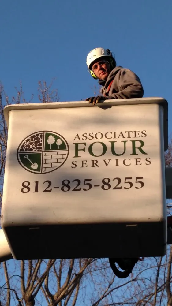 Reliable yard cleanup service for beautiful yards in Bloomington, IN by Associates Four Services