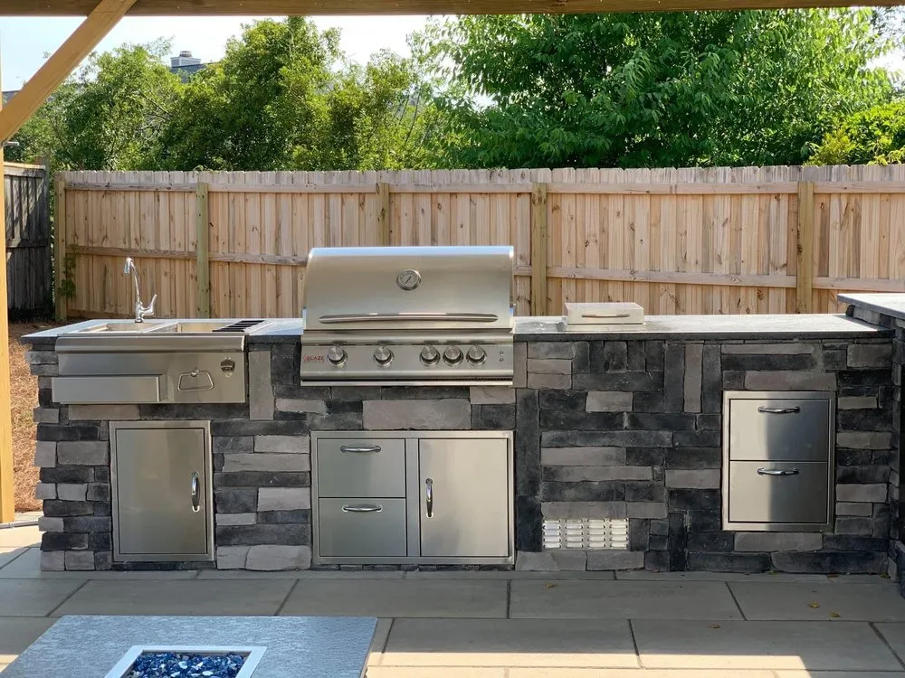 Affordable garden landscaping for homes in Brighton, CO by Associates Landscape