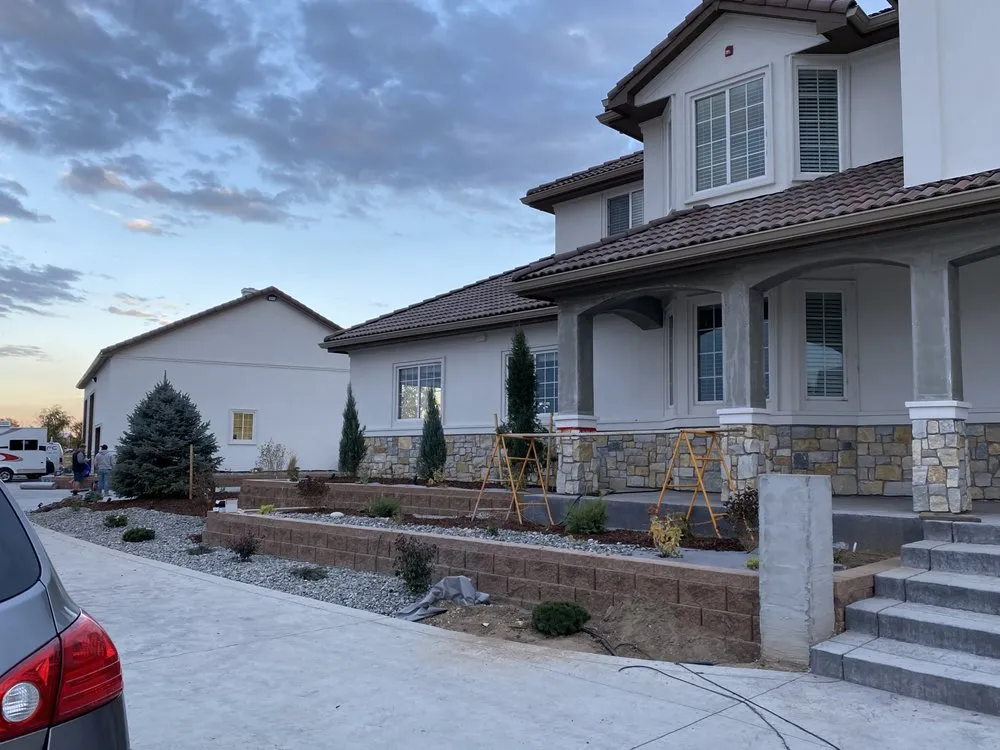 Custom lawn care service with custom design in Brighton, CO by Associates Landscape