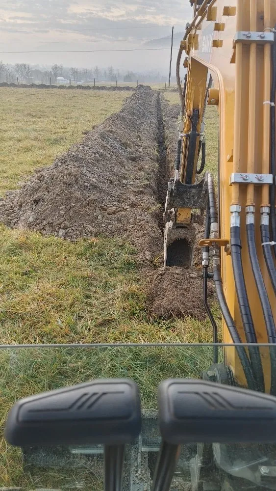 Local landscape installation in Mercersburg, PA - Assorted Earthworks