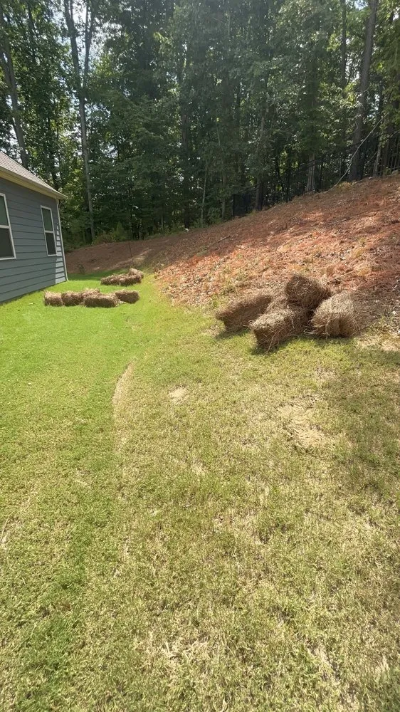Local landscape installation in Acworth, GA by Astla Outdoor Services