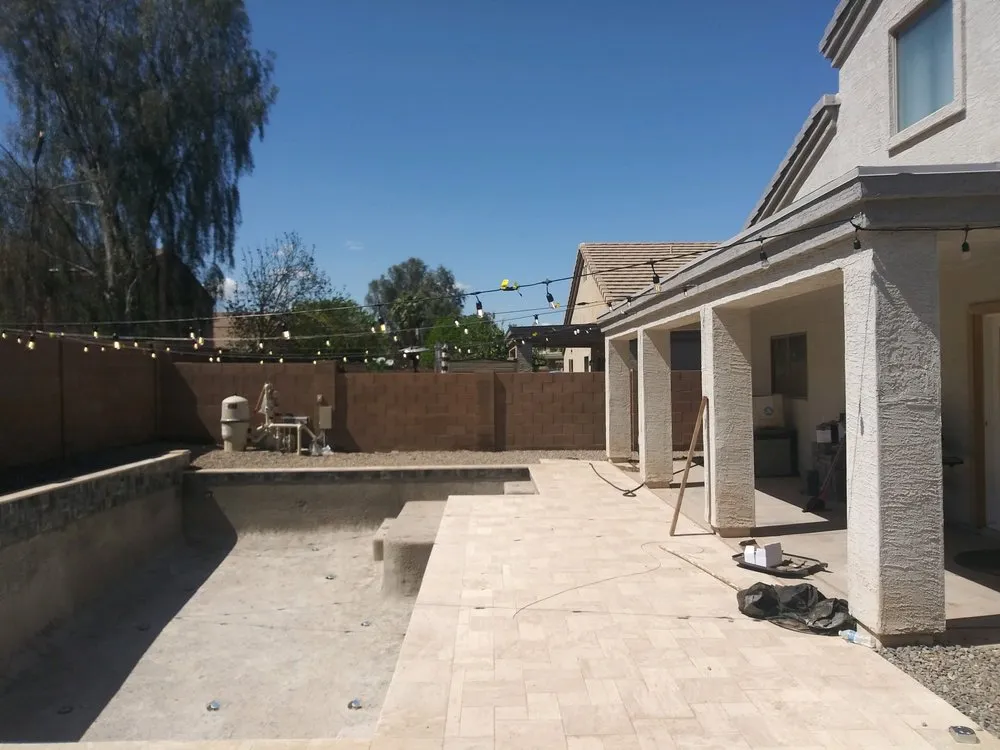 Custom landscape installation for outdoor upgrades in Peoria, AZ by Astonishing Landscape & Design