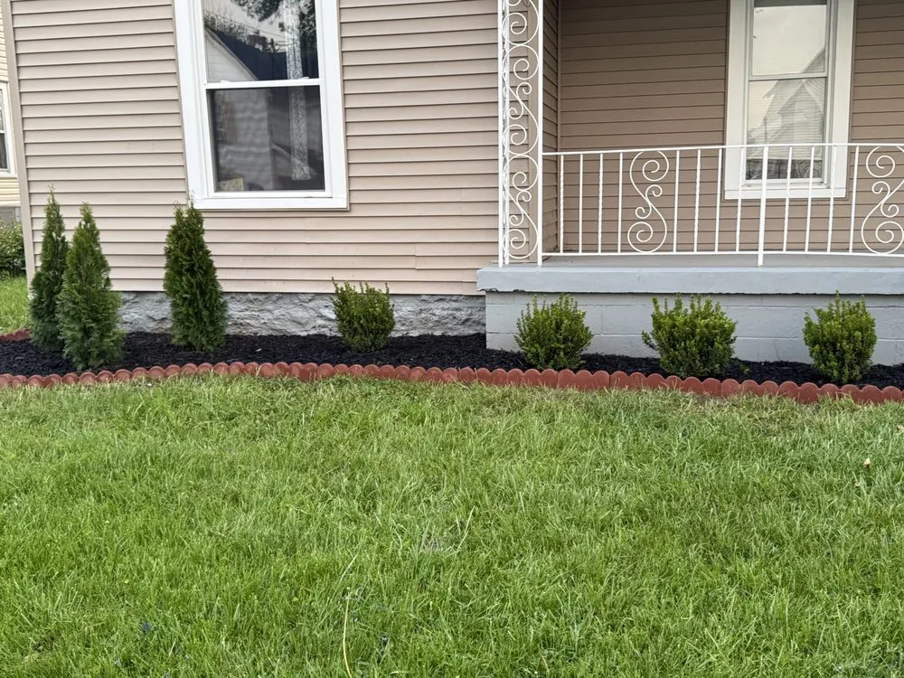 Affordable landscape design for residential properties in Springfield, OH by Astore Ventures