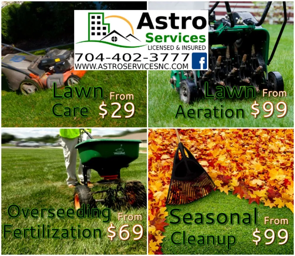 Reliable lawn care service in Mount Holly, NC by Astro Services