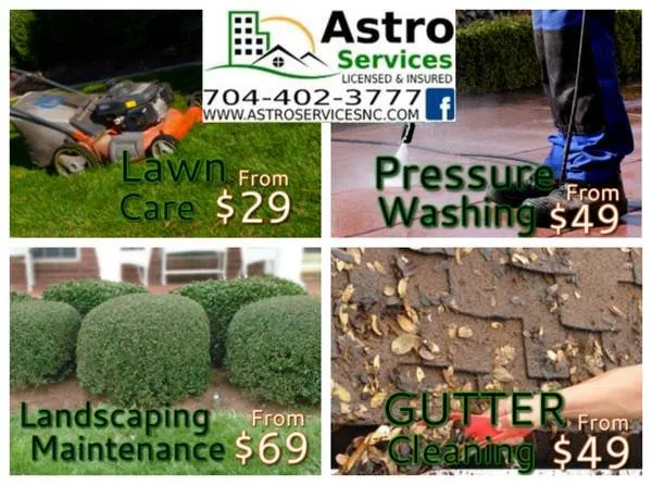 Local landscape installation with custom design across Mount Holly, NC - Astro Services