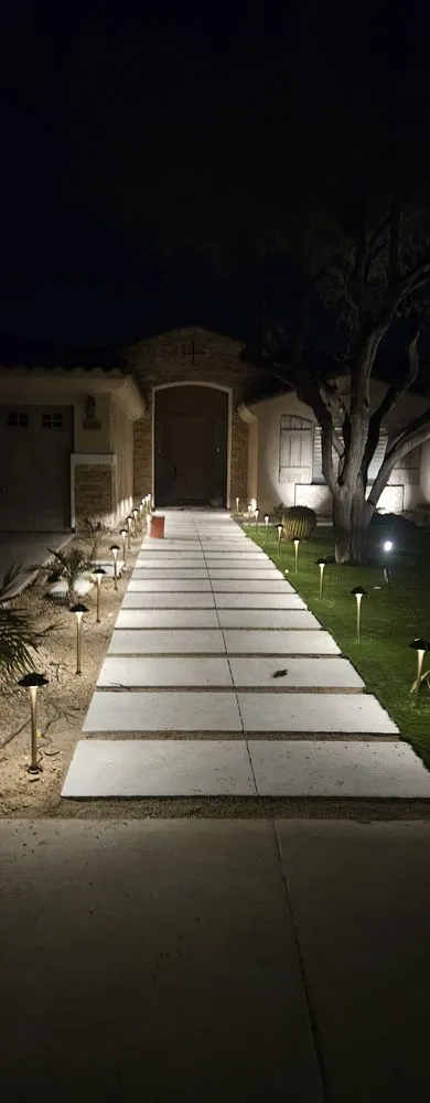 Custom landscape design for beautiful yards in Surprise, AZ by AT 4 Pool and Landscaping Services