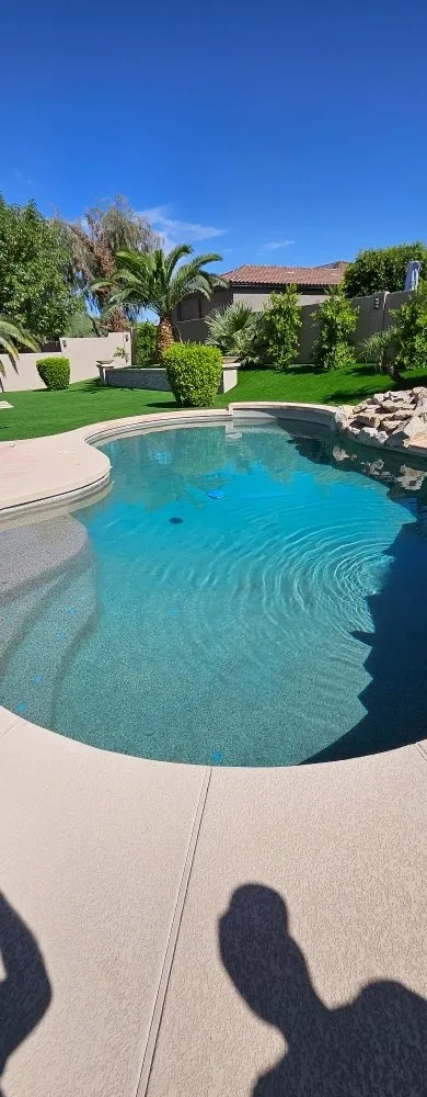 Professional landscape installation in Surprise, AZ by AT 4 Pool and Landscaping Services