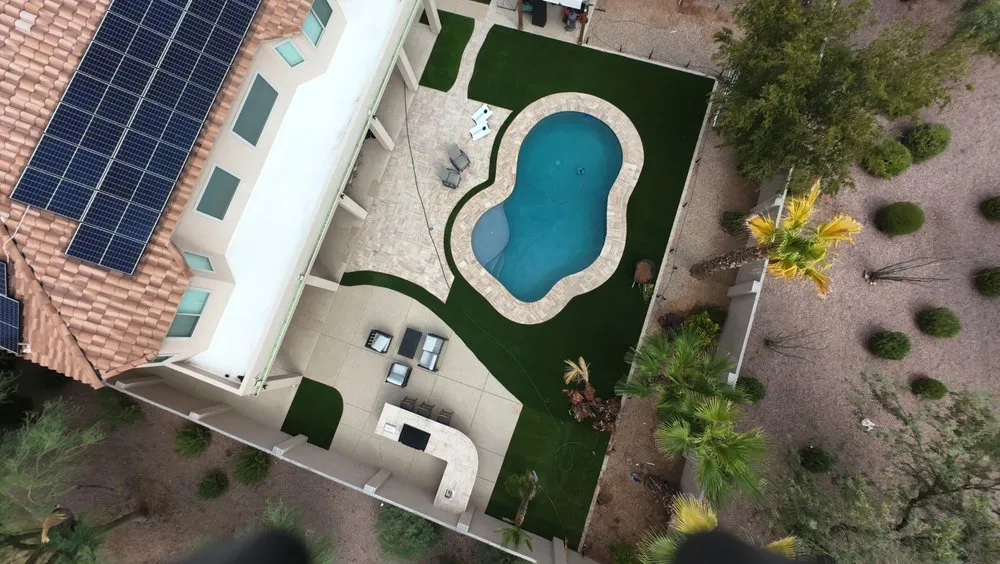 Top-rated outdoor landscaping for beautiful yards in Surprise, AZ by AT 4 Pool and Landscaping Services