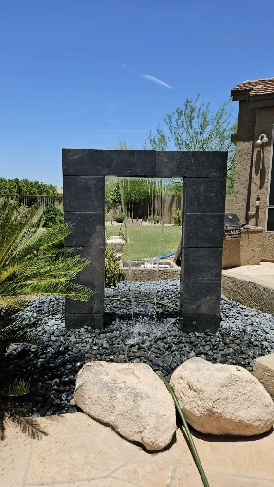 Expert lawn mowing service with custom design across Surprise, AZ - AT 4 Pool and Landscaping Services