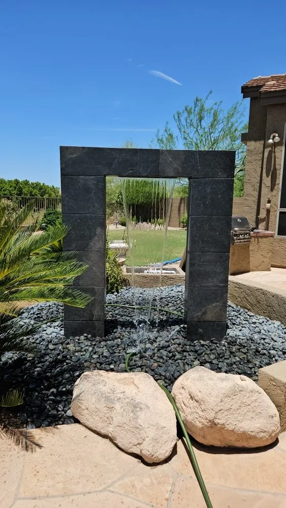 Custom landscaping services in Surprise, AZ by AT 4 Pool and Landscaping Services