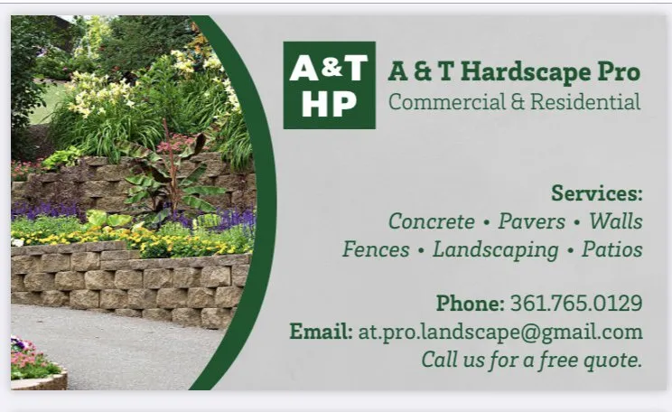 Trusted yard cleanup service in Corpus Christi, TX by A&T Hardscape Pro