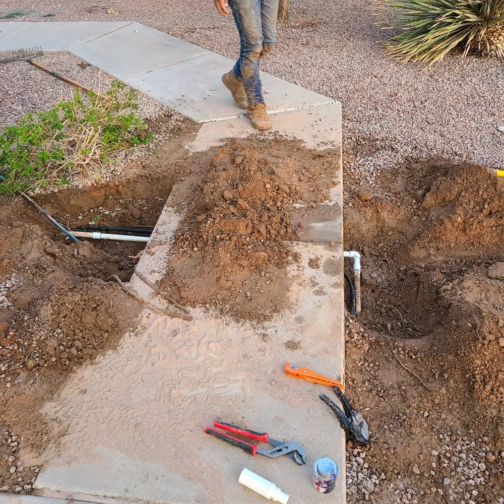 Trusted residential landscaping in Coolidge, AZ by A&T Irrigation & Landscape