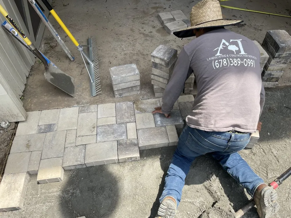 Expert garden landscaping in Atlanta, GA - AT Landscaping & Construction